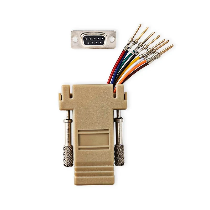 Seriële Adapter Adapter - D-SUB 9-Pins Male - RJ45 Female