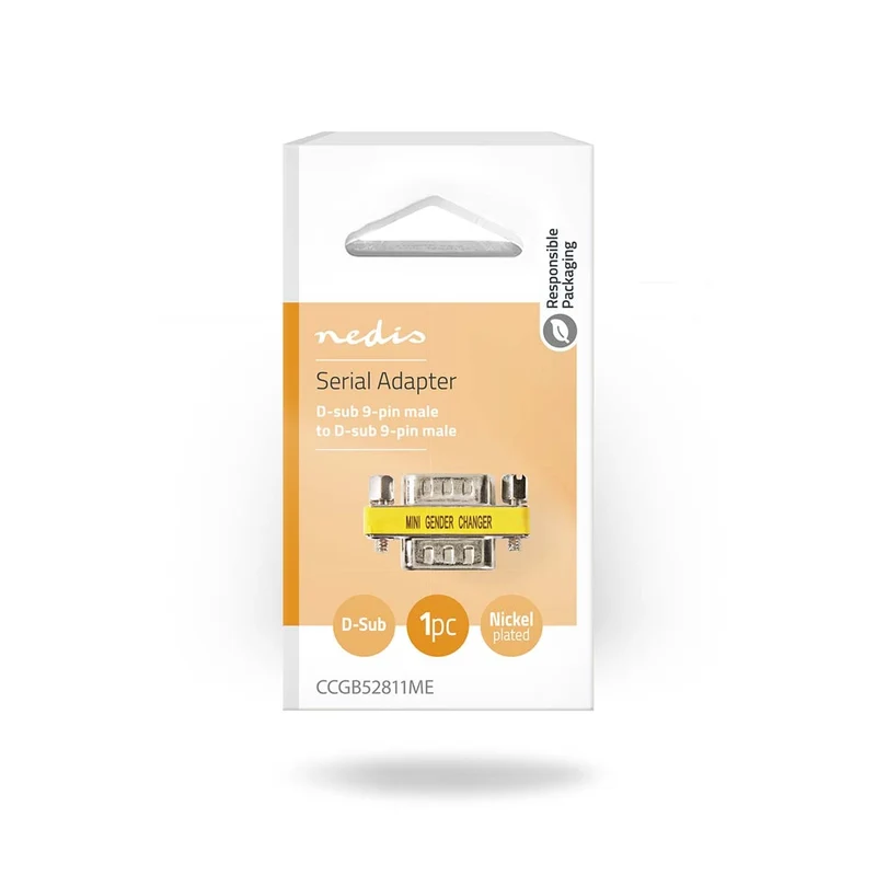 Seriële Adapter Adapter - D-SUB 9-Pins Male - D-SUB 9-Pins Male