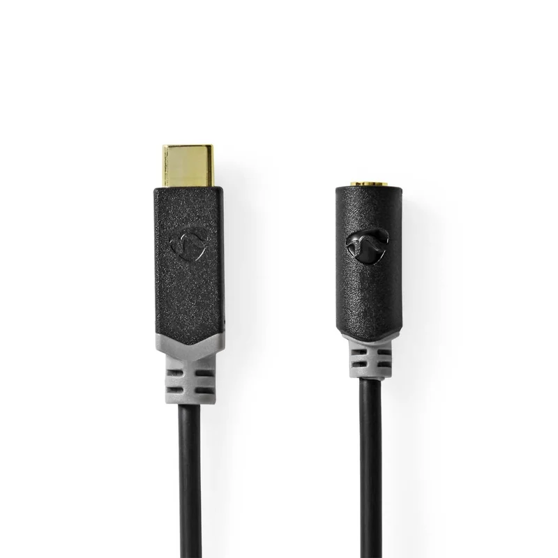 USB-C™ Adapter USB 2.0 - USB-C™ Male - 3,5 mm Female