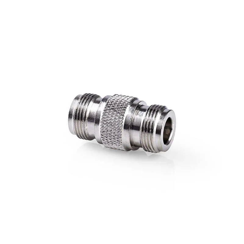 Satelliet- en Antenne-Adapter N-Female - N-Female - Vernikkeld