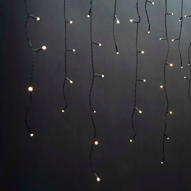 Decoratieve IJspegel Verlichting 360 LED's - Warm Wit - 9.00m