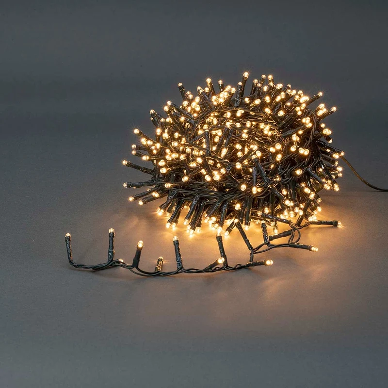 Kerstverlichting Compacte cluster - 400 LED's - Warm Wit