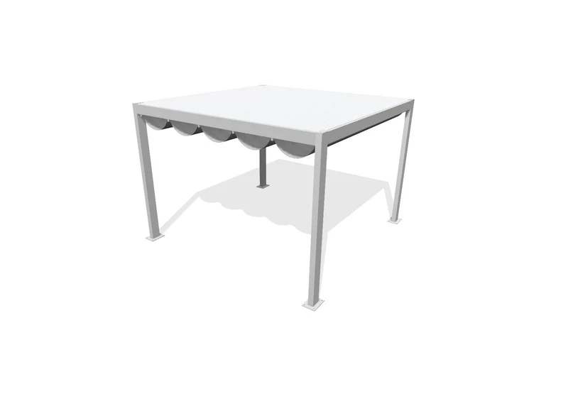 AQUAVIA-65845W-PERGOLA WHITE 3X3X2.43 CANVAS