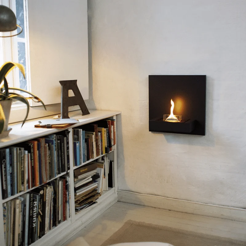 Square 90 Black Steel - Tenderflame