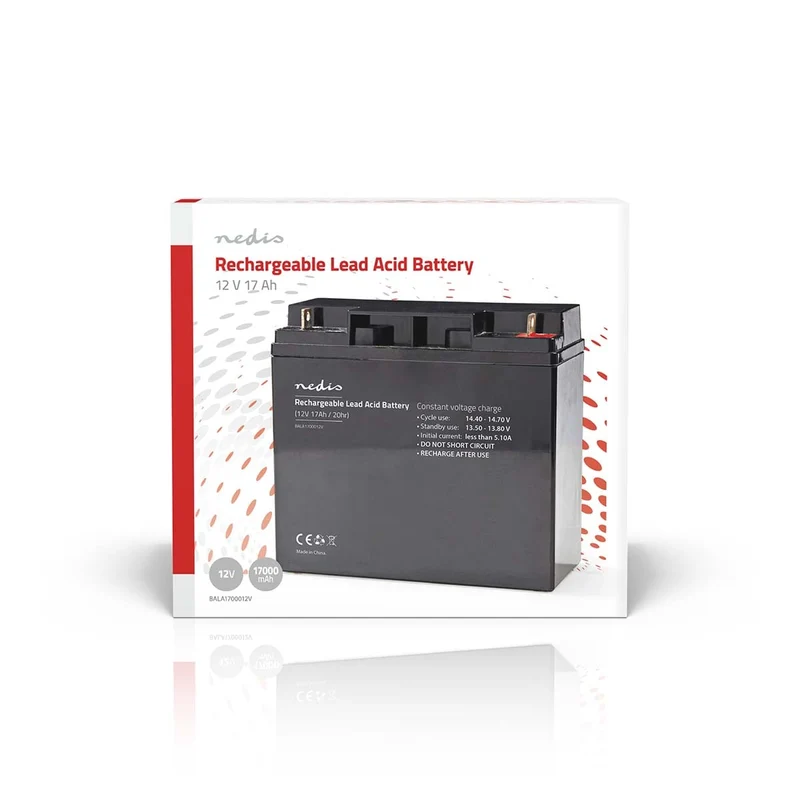 Oplaadbare Loodaccu 12V - 17000 mAh