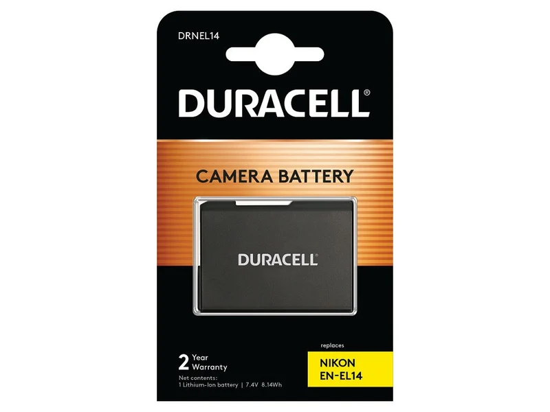 Duracell Li-Ion Akku 1100 Mah For Nikon En-El14 / En-El14A