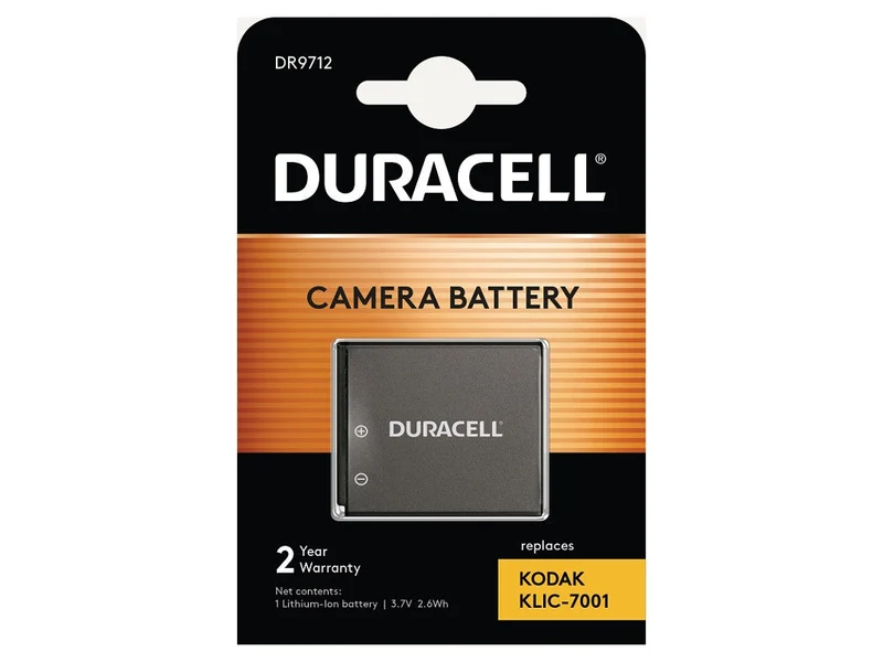 Duracell Li-Ion Battery 700Mah For Kodak Klic-7001