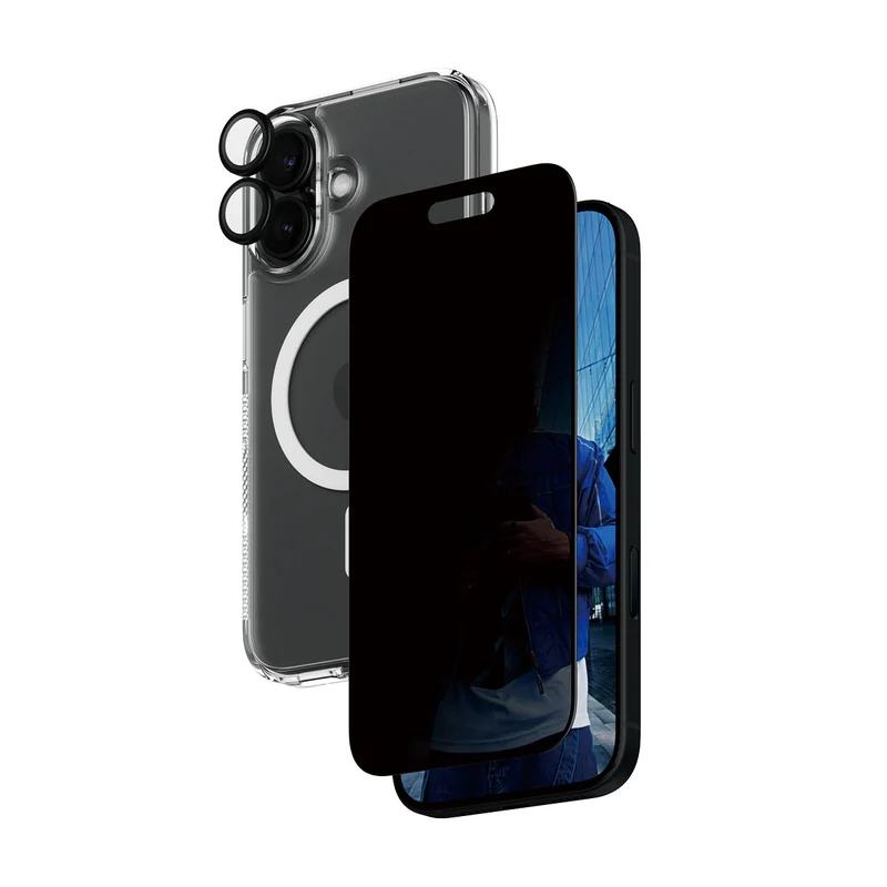 Panzerglass 3-In-1 Privacy Ptotection Bundle Iphone 16