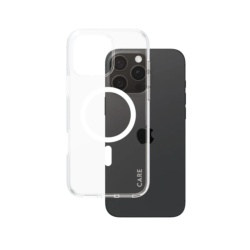 Care By Panzerglass Flagship Case Transp Wh Magsafe Ip 16 P M