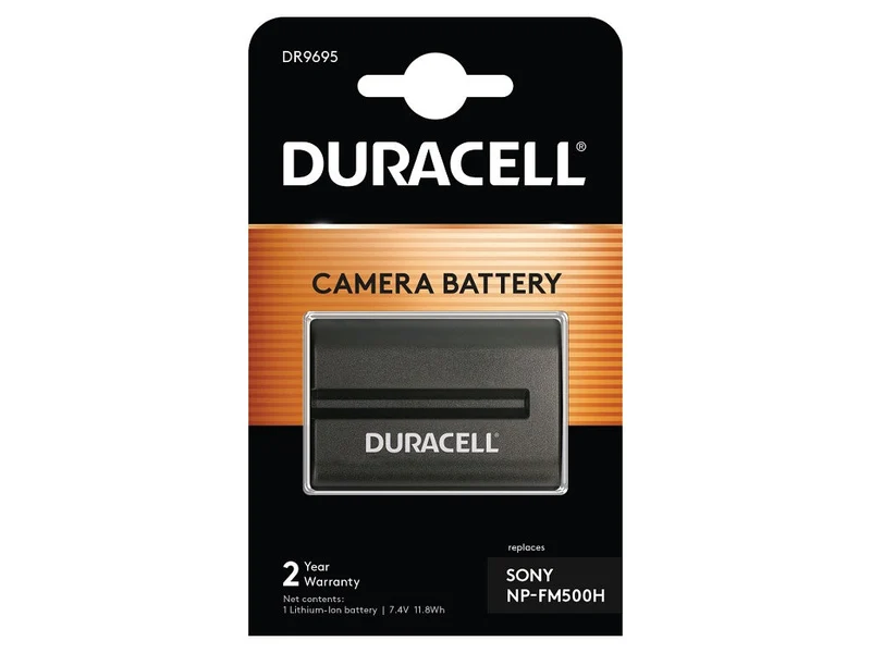 Duracell Li-Ion Battery 1600Mah For Sony Np-Fm500H