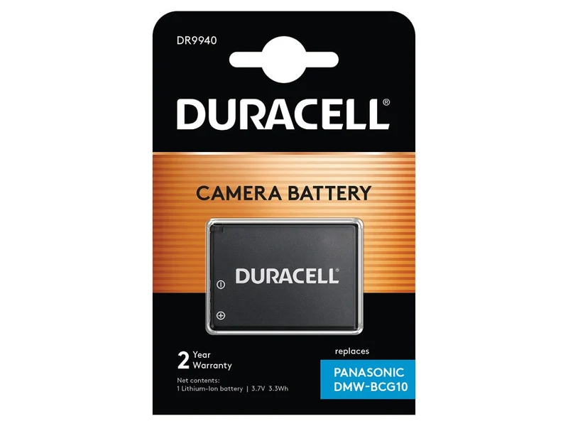 Duracell Li-Ion Battery 890Mah For Panasonic Dmw-Bcg10