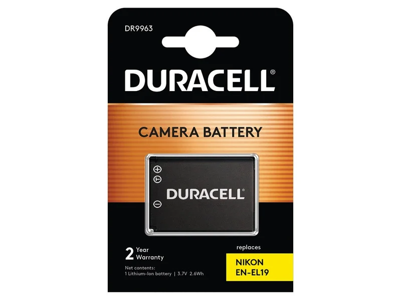 Duracell Li-Ion Akku 700 Mah For Nikon En-El19