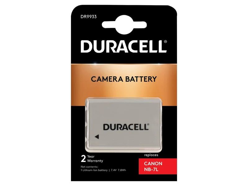 Duracell Li-Ion Bat. 1000Mah For Canon Nb-7L