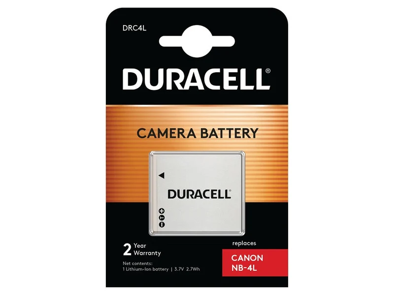 Duracell Li-Ion Akku 720 Mah For Canon Nb-4L