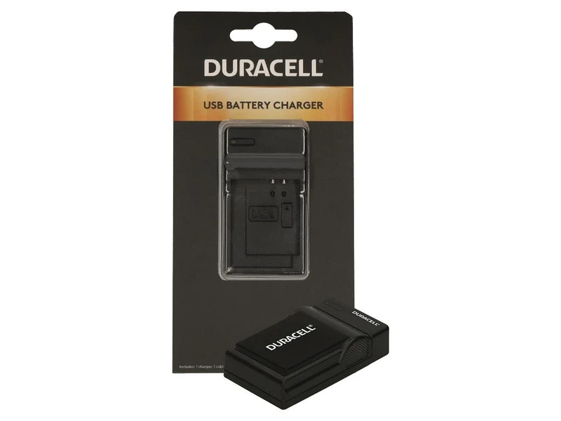Duracell Charger W. Usb Cable For Olympus Blh-1