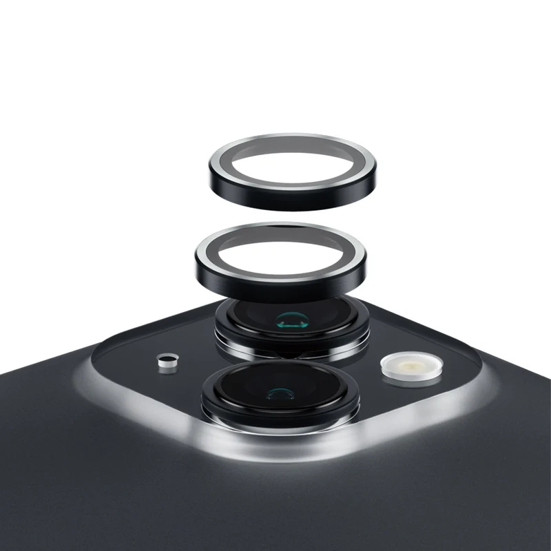 Panzerglass Hoops Black Camera Lens Protector Ip 15 15 Plus
