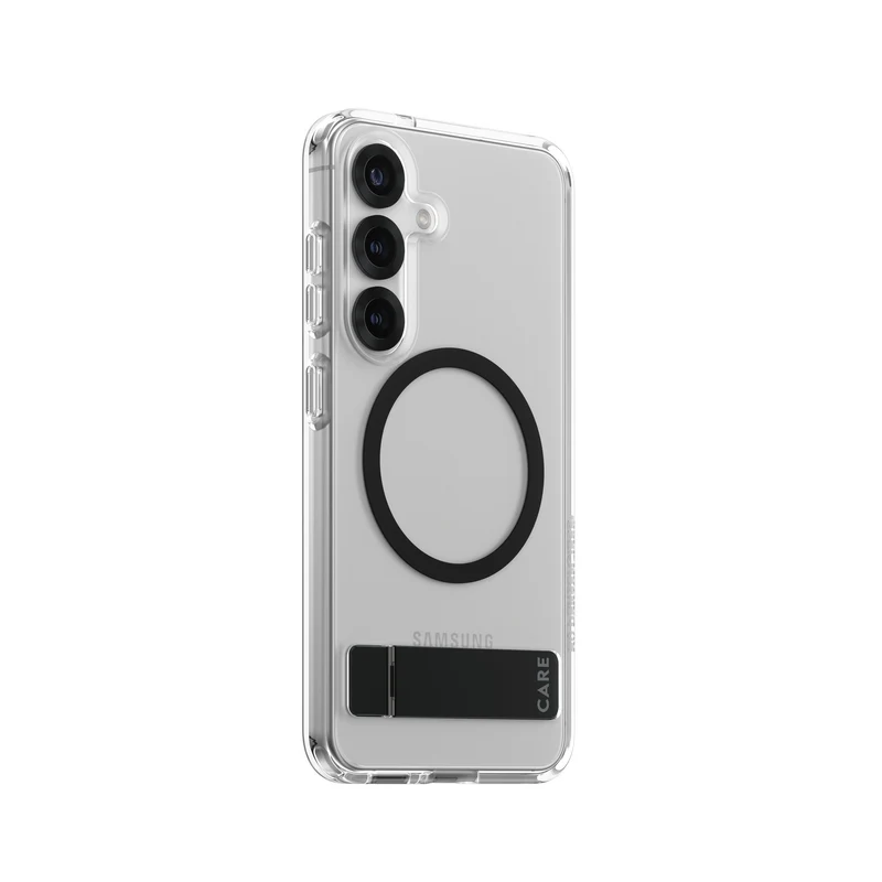 Care By Panzerglass Case Transp Bl Kickstand Qi S25