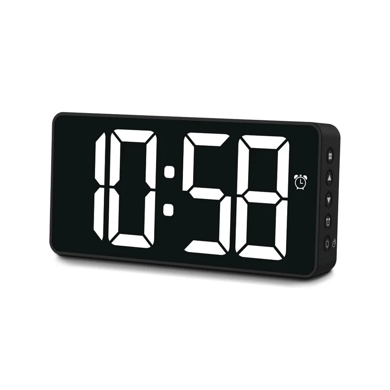 Hama Digital Alarm Clock Bali Wt Temperature, Night Mode 185896