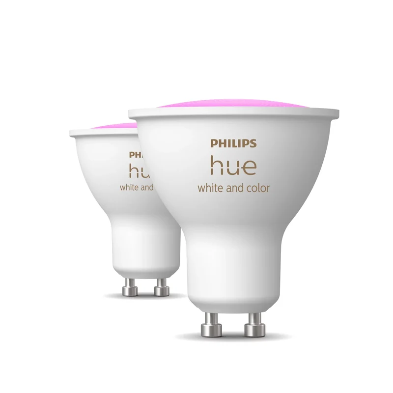 Philips Hue Led Lampe Gu10 2Er Set 400Lm White Color Amb.