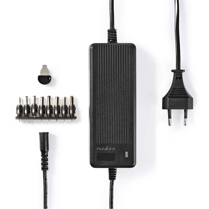 Universele AC-Stroomadapter 60W - 6 / 7.5 / 9 / 12 / 13.5 / 15 / 16 V DC - 1.10m