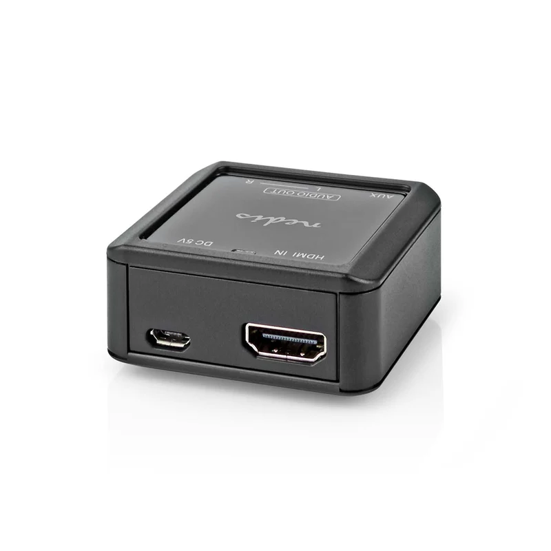 Digitale Audioconverter 1-weg - Ingangen audio / video / data: HDMI™ Input - Uitgangen audio / video / data: 1x 3.5 mm Audio Out / 2x (2x RCA Female)