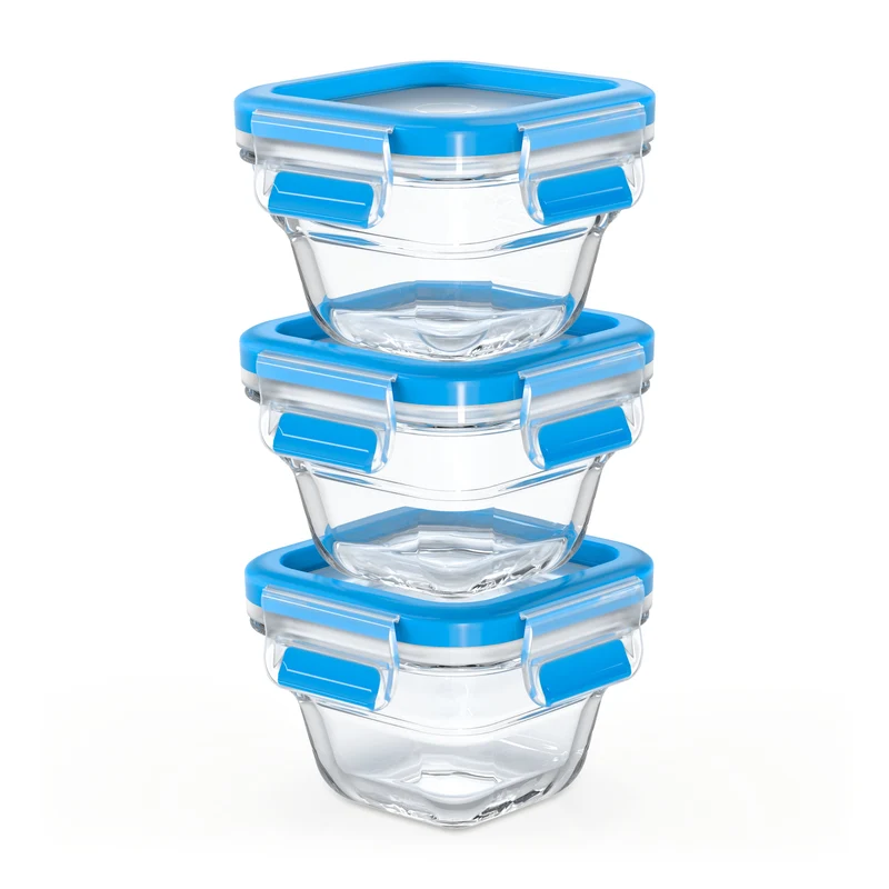 Emsa Clip&Close Glass Food Storage Box 0,18 L