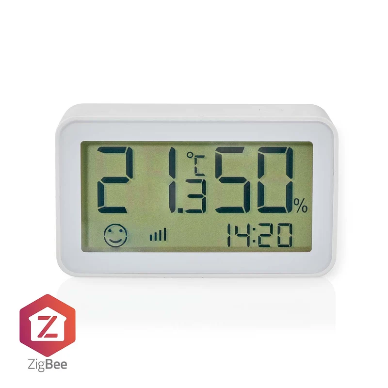 SmartLife Klimaatsensor Zigbee 3.0 - Batterij Gevoed - Android™ / IOS