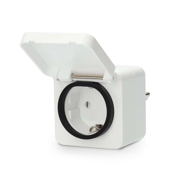 SmartLife Slimme Stekker Zigbee 3.0 - IP44 - Energiemeter