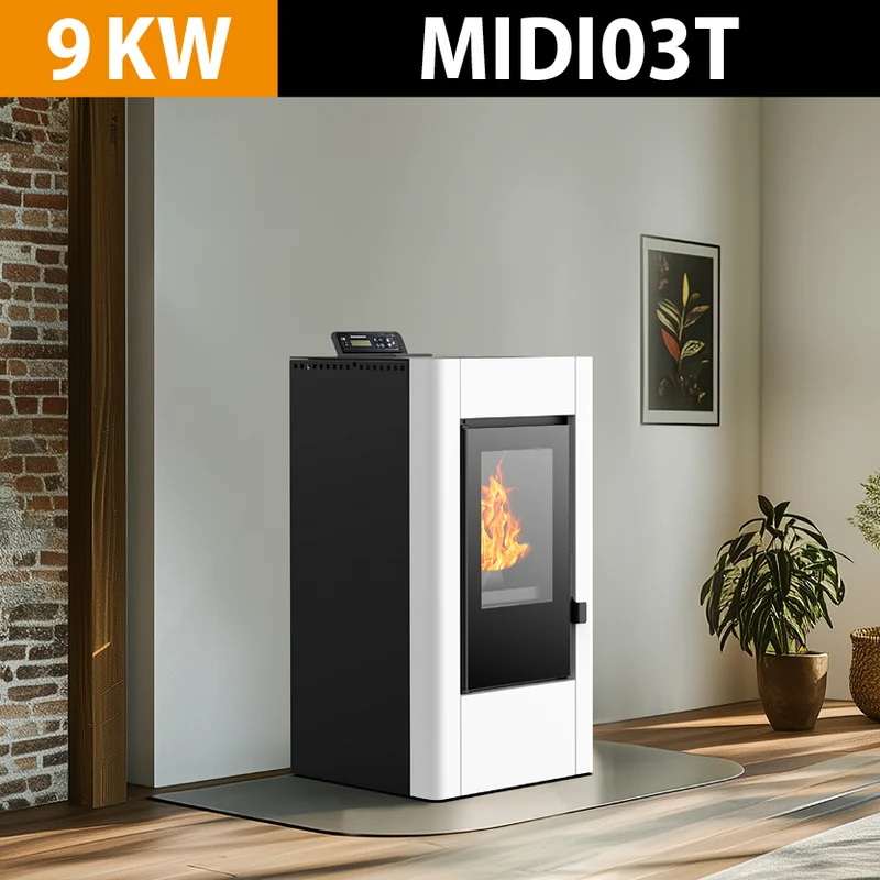 PELLETSTOVE MIDIO3T 9KW
