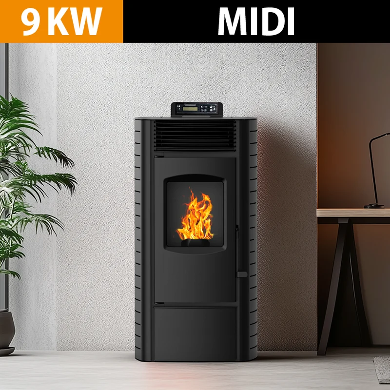 PELLETSTOVE MIDI 9KW