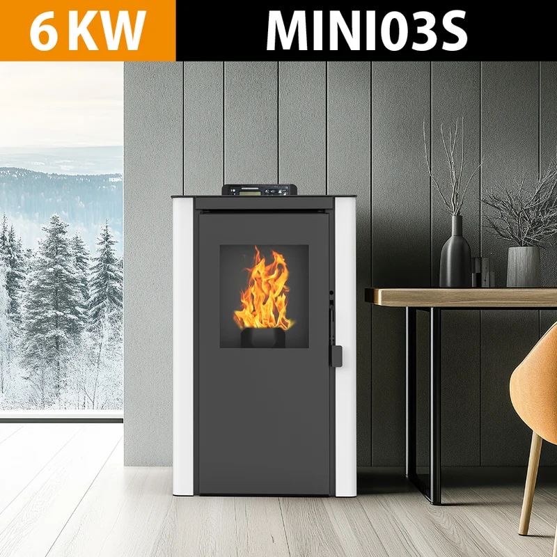 PELLETSTOVE MINIO3S 6KW