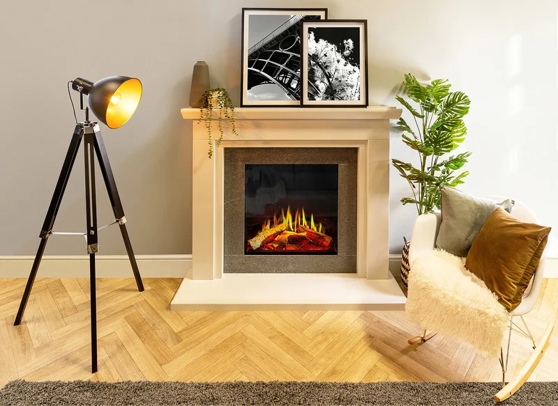 Charlton & Jenrick Luminosa 62 Elektrische haard 3-zijdig